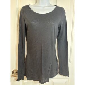 Express Black Long Sleeve Top